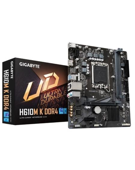 Placa Base Gigabyte H610M K DDR4 Socket 1700/ Micro ATX