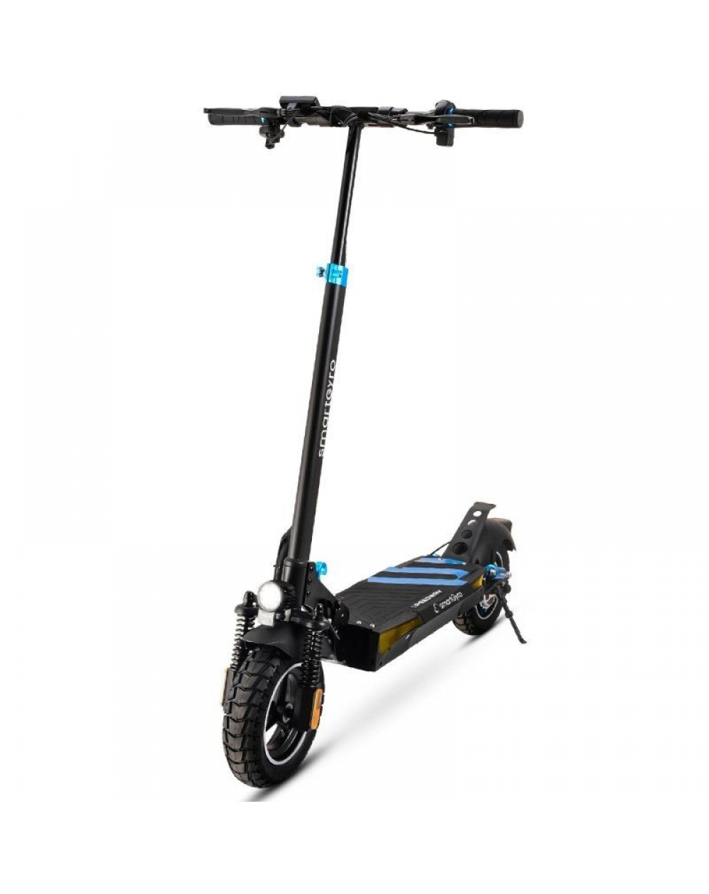 Patinete Eléctrico SmartGyro Speedway Certificado/ Motor 800W/ Ruedas 10'/ 25km/h /Autonomía 50km/ Negro y Azul