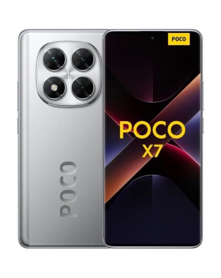 Smartphone Xiaomi POCO X7 12GB/ 512GB/ 6.67'/ 5G/ Plata