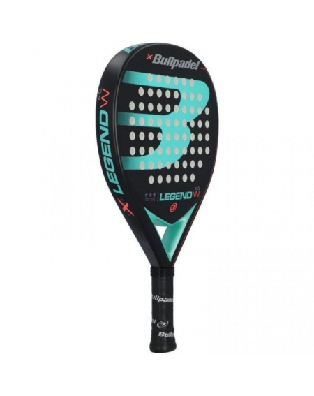 Pala de Pádel Bullpadel Legend Woman 4.0/ Azul y Negra