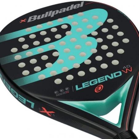 Pala de Pádel Bullpadel Legend Woman 4.0/ Azul y Negra