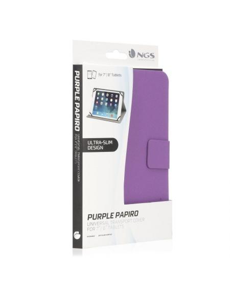 Funda NGS Papiro para Tablets de 8'/ Púrpura - Imagen 4