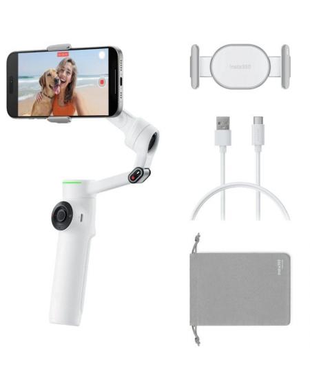 Gimbal palo selfie Insta360 Flow 2 Pro/ Blanco