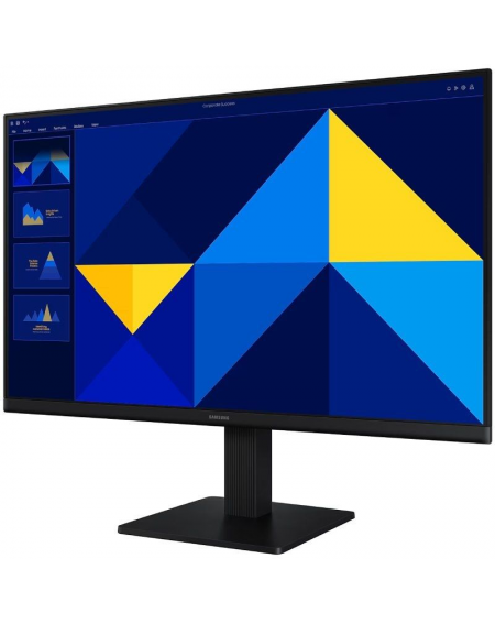 Monitor Profesional Samsung Essential Monitor S3 S24D300GAU/ 24'/ Full HD/ Negro