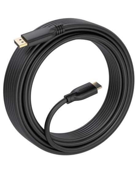 Cable Conversor Aisens A125-0921/ DisplayPort Macho - HDMI 4K Macho/ 7m/ Negro