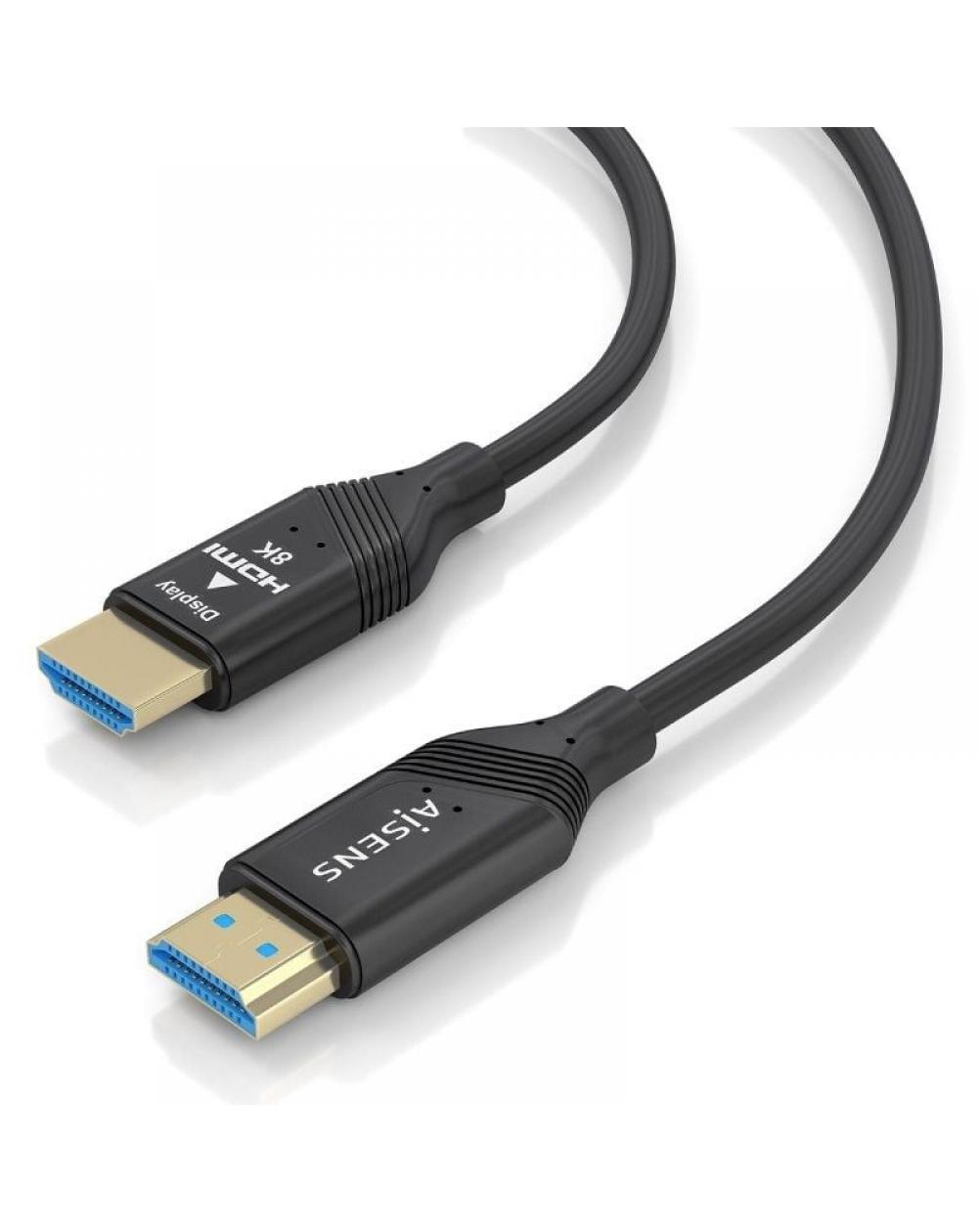 Cable HDMI 2.1 AOC 8K Aisens A153-0933/ HDMI Macho - HDMI Macho/ 10m/ Negro