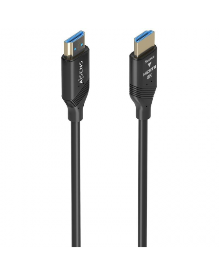 Cable HDMI 2.1 AOC 8K Aisens A153-0933/ HDMI Macho - HDMI Macho/ 10m/ Negro