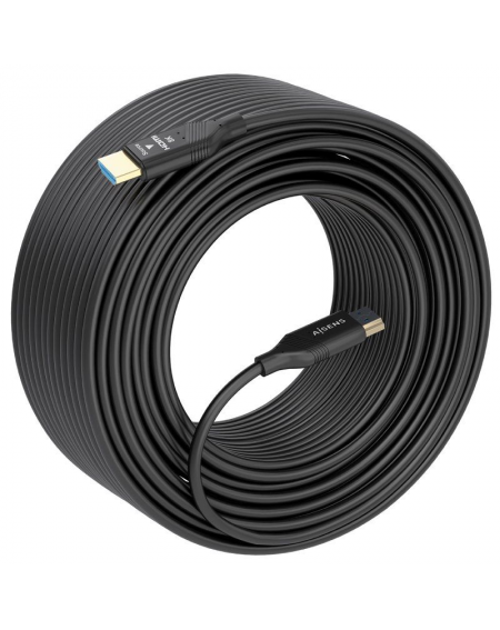 Cable HDMI 2.1 AOC 8K Aisens A153-0937/ HDMI Macho - HDMI Macho/ 30m/ Negro