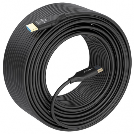 Cable HDMI 2.1 AOC 8K Aisens A153-0937/ HDMI Macho - HDMI Macho/ 30m/ Negro