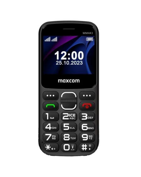 Teléfono Móvil Maxcom Comfort MM443/ para Personas Mayores/ 4G/ Negro