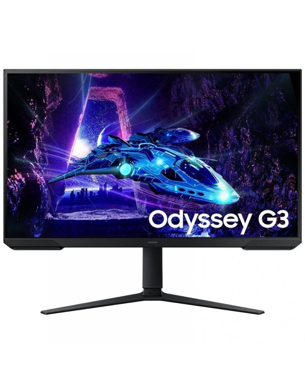 Monitor Gaming Samsung Odyssey G3 S32DG302EU/ 32'/ Full HD/ 1ms/ 180Hz/ VA/ Regulable en altura/ Negro