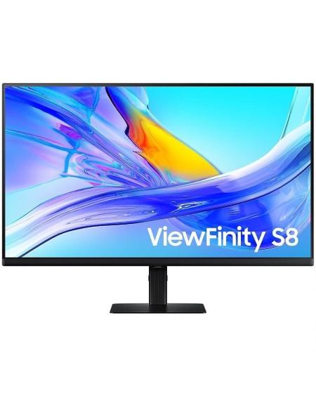 Monitor Profesional Samsung ViewFinity S8 S80UD S32D800UAU 32'/ 4K/ Regulable en altura/ Negro