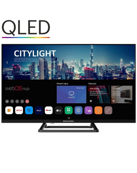 Televisor Grunkel LED-3225QLEDW 32'/ HD/ Smart TV/ WiFi