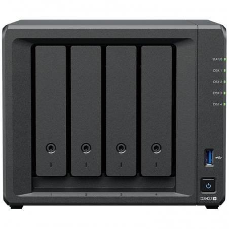 NAS Synology Diskstation DS423+/ 4 Bahías 3.5'- 2.5'/ 6GB DDR4/ Formato Torre