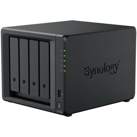 NAS Synology Diskstation DS423+/ 4 Bahías 3.5'- 2.5'/ 6GB DDR4/ Formato Torre