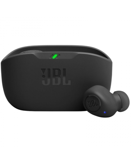 Auriculares Bluetooth JBL Vibe Buds con estuche de carga/ Autonomía 8h/ Negros