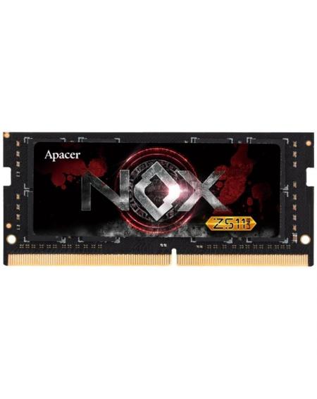 Memoria RAM Apacer NOX 16GB/ DDR4/ 3200MHz/ 1.2V/ CL20/ SODIMM