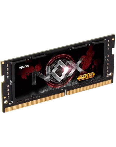 Memoria RAM Apacer NOX 16GB/ DDR4/ 3200MHz/ 1.2V/ CL20/ SODIMM