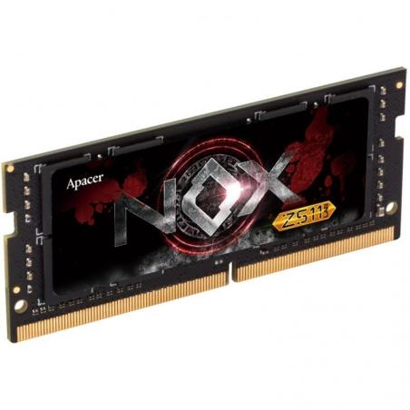 Memoria RAM Apacer NOX 16GB/ DDR4/ 3200MHz/ 1.2V/ CL20/ SODIMM