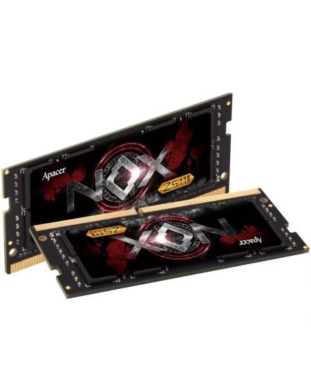 Memoria RAM Apacer NOX 16GB/ DDR4/ 3200MHz/ 1.2V/ CL20/ SODIMM