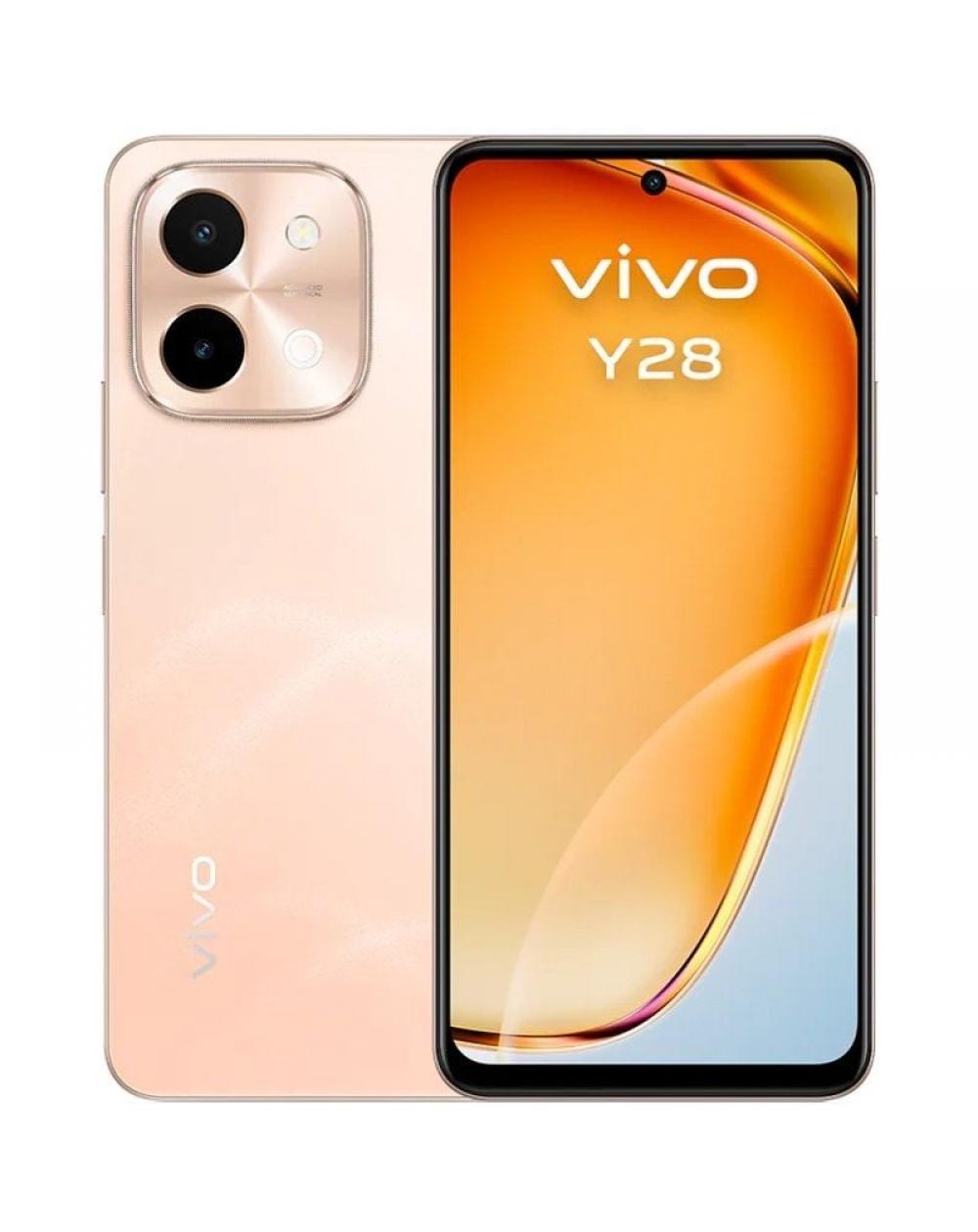 Smartphone Vivo Y28 4GB/ 128GB/ 6.68'/ Naranja