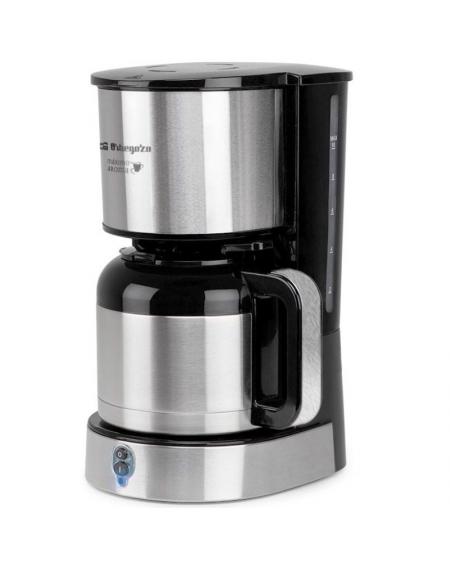 Cafetera de Goteo Orbegozo CG 5020/ 12 Tazas/ Plata