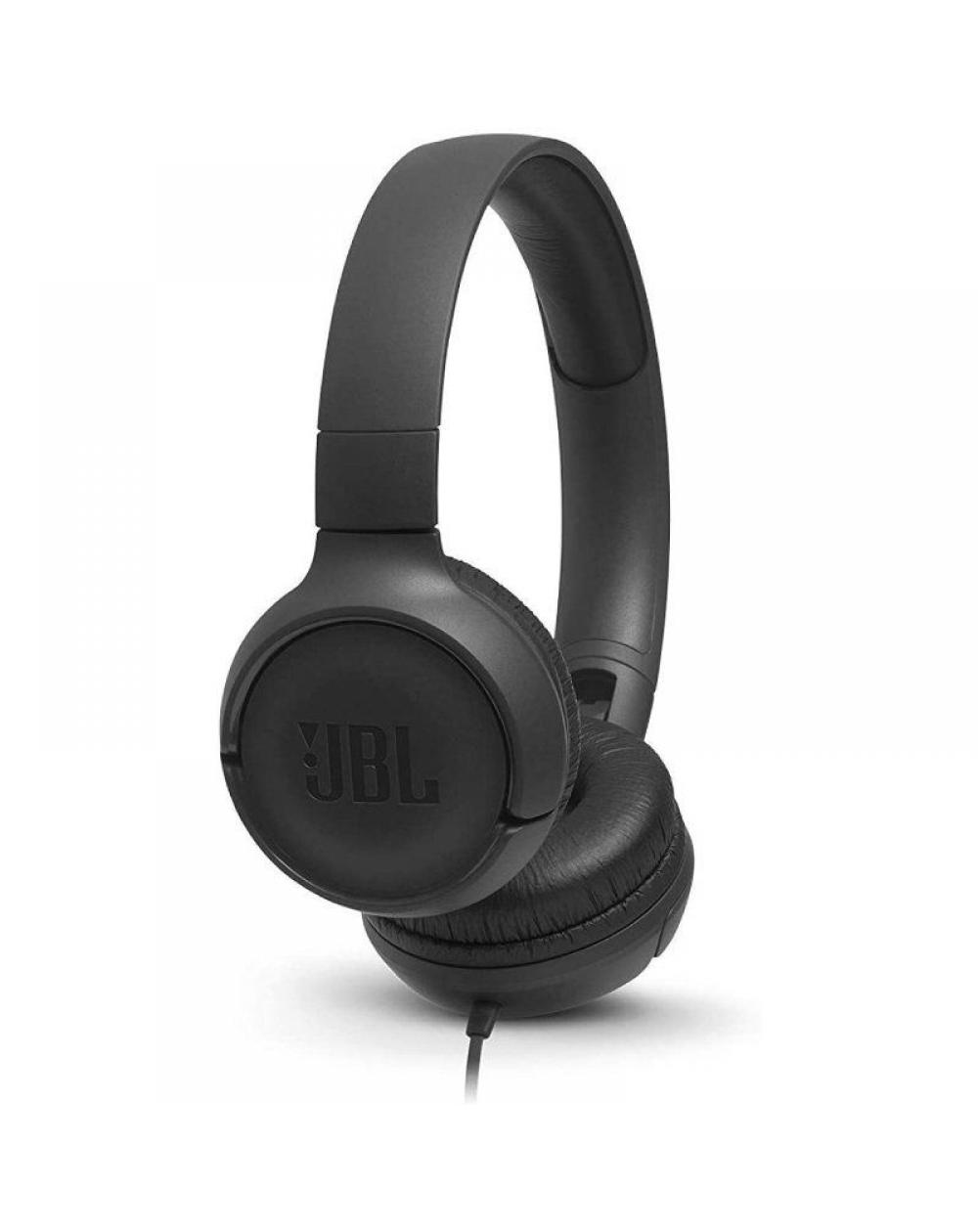 Auriculares JBL Tune 500/ con Micrófono/ Jack 3.5/ Negros - Imagen 1