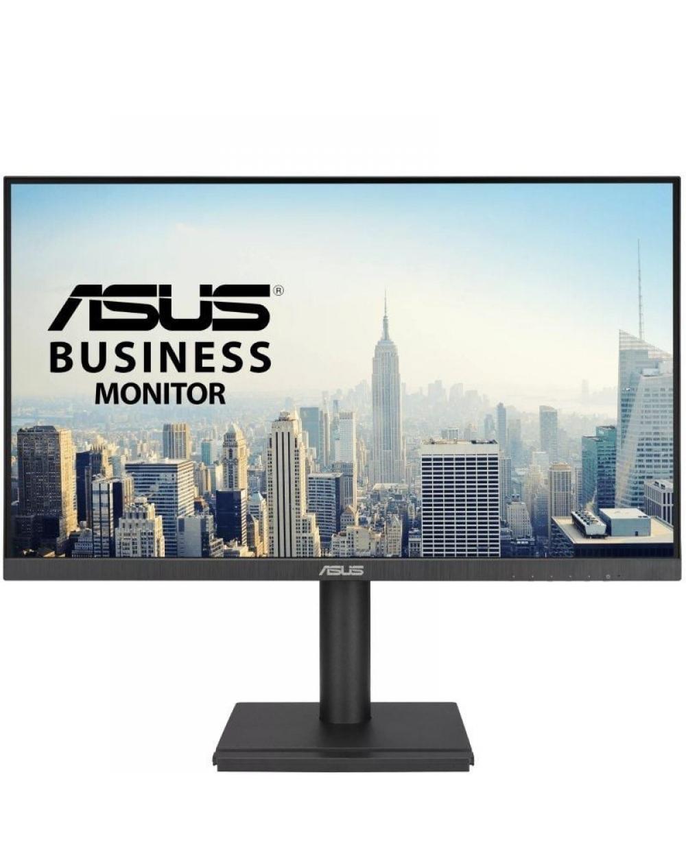 Monitor Profesional Asus VA27DQFS 27'/ Full HD/ Multimedia/ Regulable en altura/ Negro