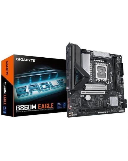 Placa Base Gigabyte B860M EAGLE Socket 1851/ Micro ATX