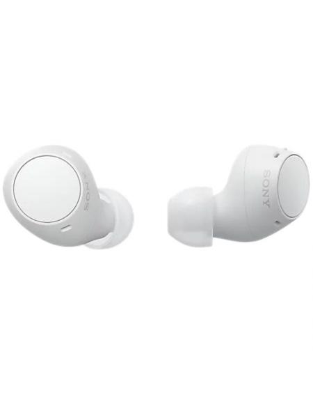 Auriculares Bluetooth Sony WF-C510 con estuche de carga/ Autonomía 5h/ Blancos