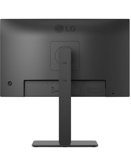 Monitor Profesional LG 24BA750-B 23.8'/ Full HD/ Multimedia/ Regulable en altura/ Negro