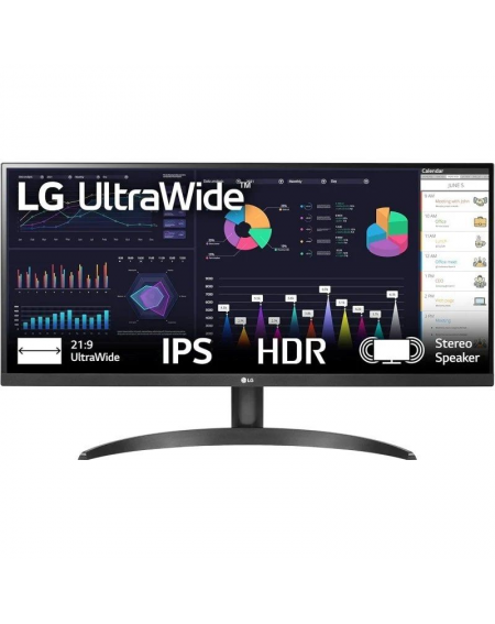 Monitor Profesional Ultrapanorámico LG 29WQ60A-B 29'/ WFHD/ Multimedia/ Negro