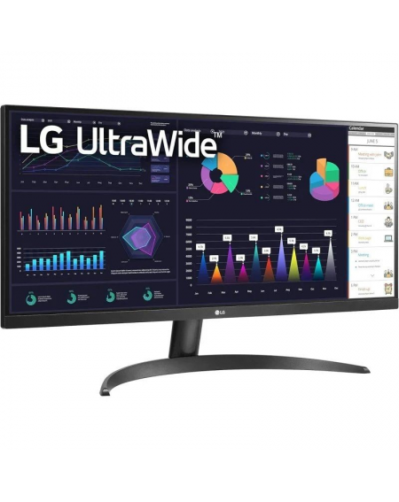 Monitor Profesional Ultrapanorámico LG 29WQ60A-B 29'/ WFHD/ Multimedia/ Negro