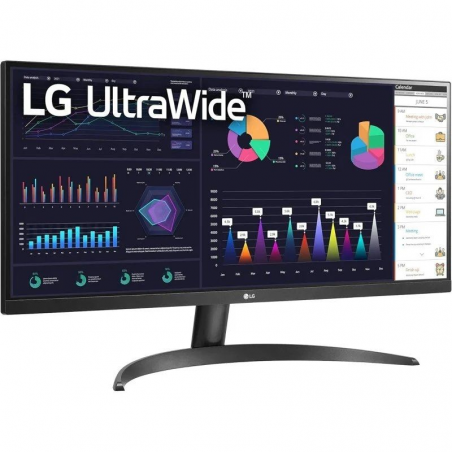 Monitor Profesional Ultrapanorámico LG 29WQ60A-B 29'/ WFHD/ Multimedia/ Negro