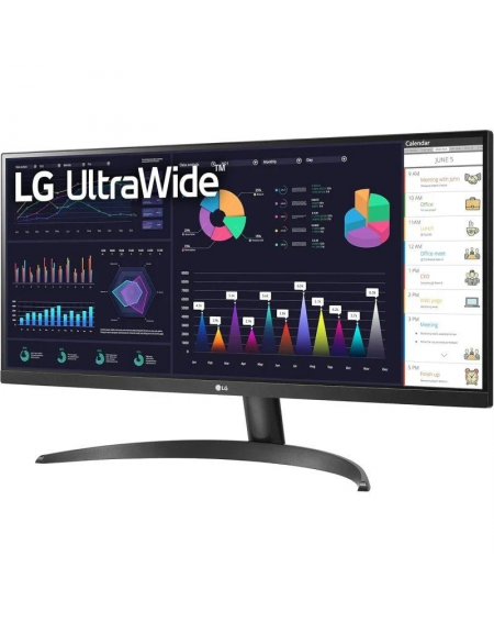 Monitor Profesional Ultrapanorámico LG 29WQ60A-B 29'/ WFHD/ Multimedia/ Negro