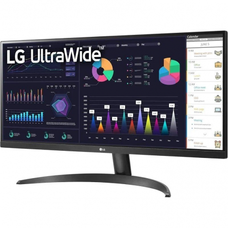 Monitor Profesional Ultrapanorámico LG 29WQ60A-B 29'/ WFHD/ Multimedia/ Negro