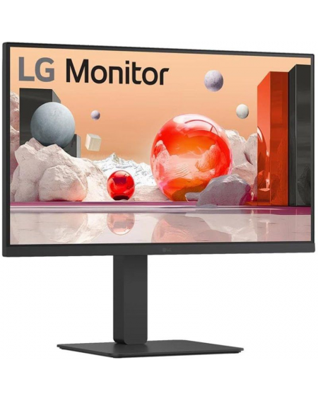 Monitor Profesional LG 27BA850-B 27'/ Full HD/ Webcam/ Multimedia/ Regulable en altura/ Negro