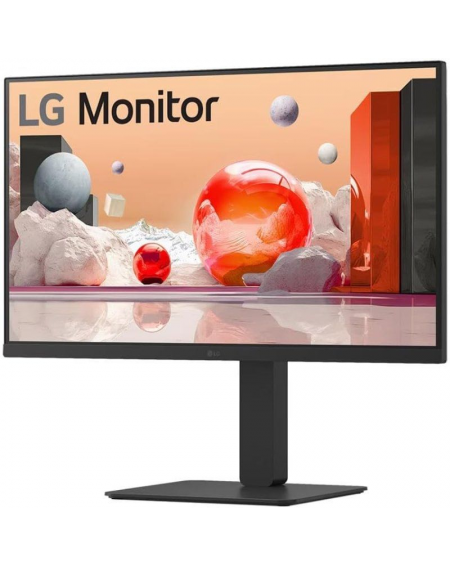 Monitor Profesional LG 27BA850-B 27'/ Full HD/ Webcam/ Multimedia/ Regulable en altura/ Negro